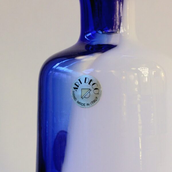 Carafe bleu Art Deco